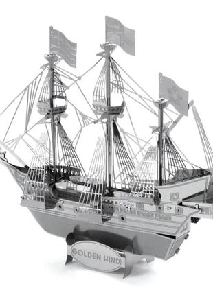 Металлический конструктор, 3d модель корабля, металлические головоломки, 3d головоломка корабля, конструктор