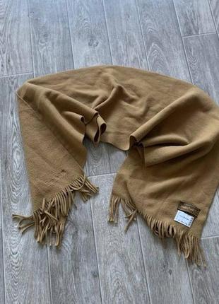 Vintage timeberland scarf brown hype cashmere 90s тимберленд винтаж шарф