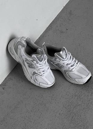 New balance 530 white silver кросівки, кроссовки6 фото