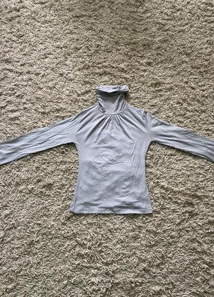Гольф водолазка серый женский