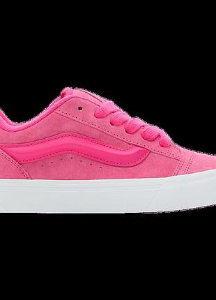 Чоловічі жіночі кеди KAWASAKI vans knu school pink