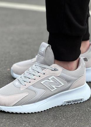 Мужские кроссовки серые бежевые светлые новые бренд new balance, закупить мужские кроссовки бежевые серые new balance