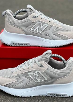 Мужские кроссовки серые бежевые светлые новые бренд new balance, закупить мужские кроссовки бежевые серые new balance6 фото