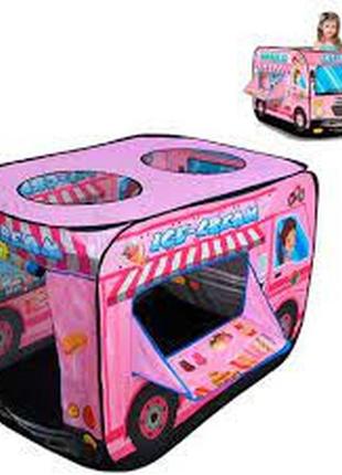 Ігровий намет для дівчинки фургончик з морозивом 12221 фото