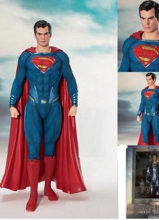 Фигурка игрушка супермен. статуэтка superman. человек из стали. высота: 18 см!