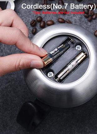 Кухоль-мішалка магнітна auto magnetic mug resteq 400 мл. чашка з автоматичним розмішуванням. металева чашка чорного кольору8 фото