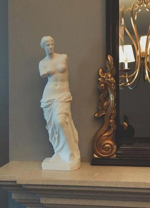 Статуетка венера мілоська resteq. фігурка для інтер'єру афродіта з острова мілос 9x9x29 см6 фото