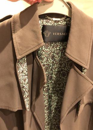 Gianni versace тренч плащ пальто оригинал винтаж4 фото