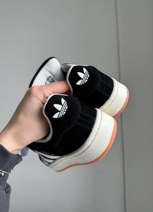 Кросівки adidas campus 00's core black white3 фото