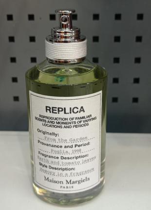 Распылив парфюм maison martin margiela replica from the garden edt