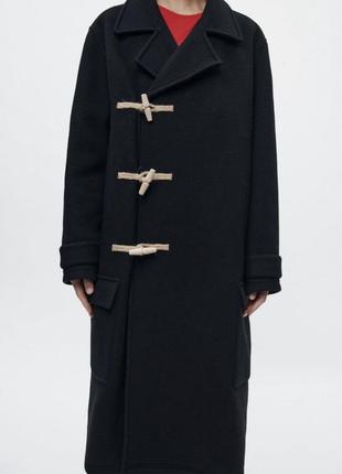 Нове вовняне пальто zara limited edition2 фото