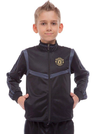Дитячий спортивний костюм для футболу  manchester , чорний2 фото