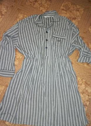 Женская рубашка туника1 фото