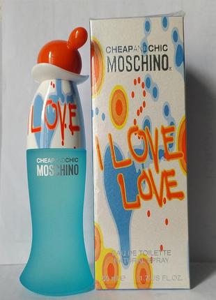 Moschino cheap and chic i love love, туалетна вода.