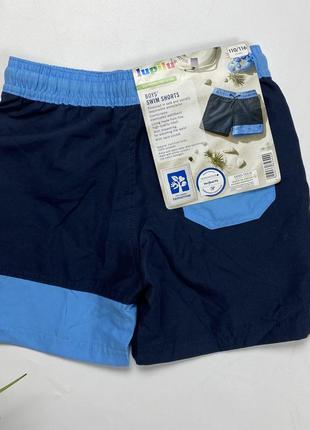 Новые пляжные шорты для мальчика lupilu 110-116см/5-6р2 фото