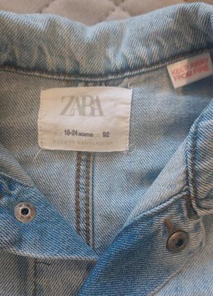 Zara джинсовий піджак2 фото