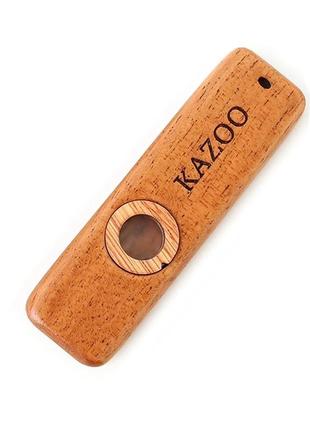 Дудка казу overtone wooden kazoo square