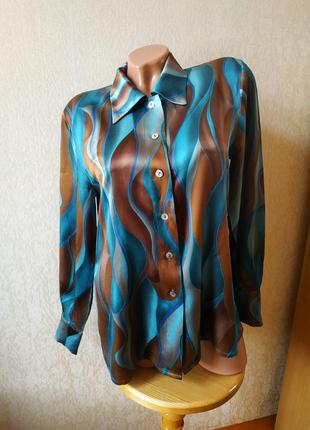 Блуза/сорочка шовк