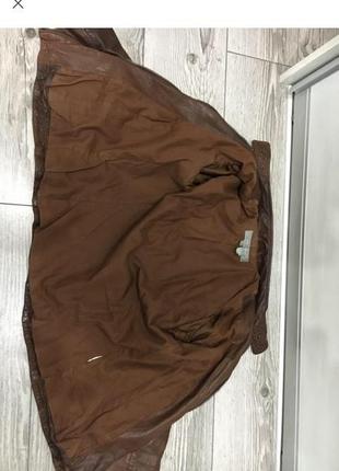 Брендовая кожаная курточка + сумка в 🎁8 фото