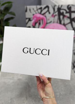 Фирменная упаковка коробка gucci , упаковка на подарок. подарочная брендовая упаковка гуччи