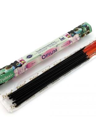 Благовоние opium (опиум) (tulasi) (20 шт) (смотрите описание) аромапалочки