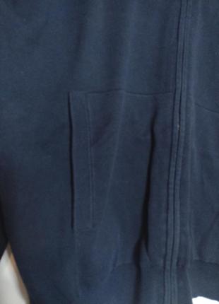 Gant premium cotton черный мужской свитер с карманами на молнии xl.6 фото