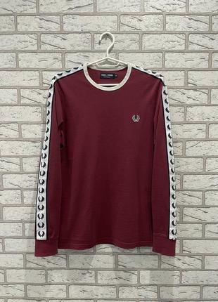 Кофта лонгслив fred perry лампаси