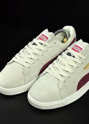 Кроссовки puma suede classic арт 21137 (женские кеды)2 фото