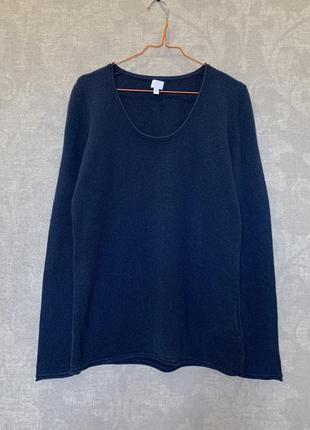 Кашемировый свитер джемпер бренда alba moda, 100% кашемир, размер m-l