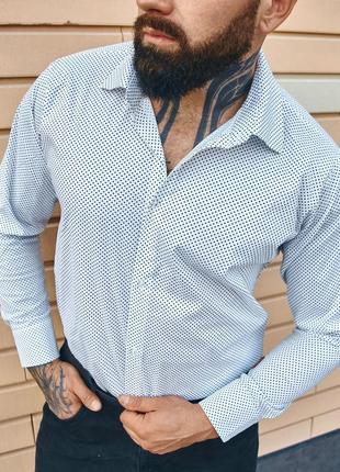 Мужская классическая рубашка
