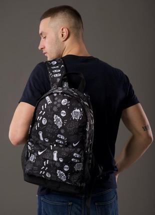 Портфель рюкзак школьный спортивный черный4 фото