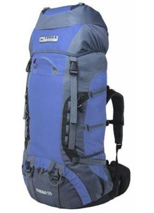 Рюкзак туристический terra incognita rango 75 blue / gray (4823081500377) - топ продаж!