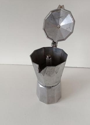 Гейзерная кофеварка турка высота 18 см