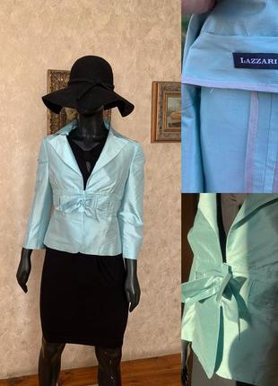 Жакет оригинал lazzari&co.silk 100%