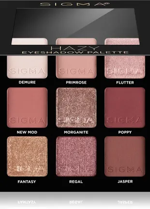 Sigma beauty eyeshadow palette rosy