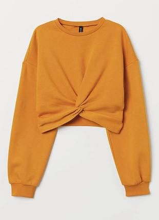 Свитшот укороченный h&amp;m