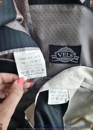 Новый классический качественный мужской костюм в тёмно синем цвете, размер 2-3хл