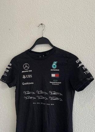 Petronas mercedes amg racing t shirt мерседес гонки tommy hilfiger t shirt3 фото