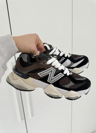 Кроссовки женские замшевые new balance 9060  •материал-замша •art 566235 •размеры: 36-40