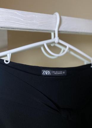 Спідниця-шорти міні чорна zara8 фото