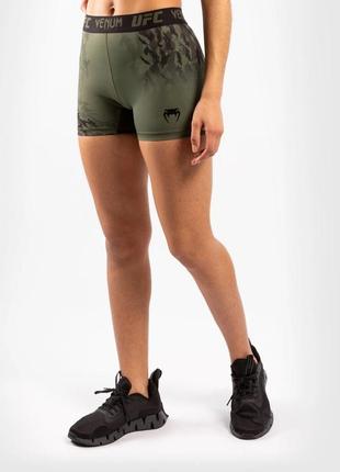 Женские шорты ufc venum authentic fight week women's performance vale tudo shorts - khaki4 фото