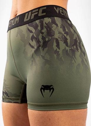 Женские шорты ufc venum authentic fight week women's performance vale tudo shorts - khaki