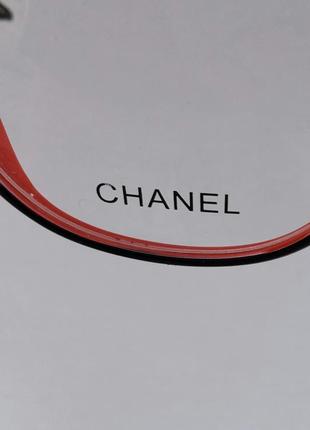 Chanel оправа для очков черная с красным9 фото