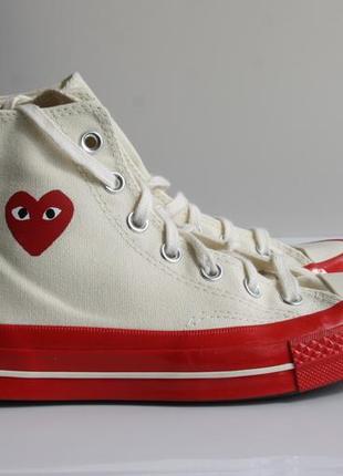 Кеды converse x comme des garçons play 36.5 размер оригинал2 фото