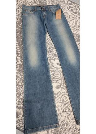 Италия фирменные джинсы клеш палаццо брюки штаны4 фото