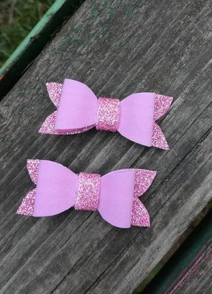 Заколочки-бантики