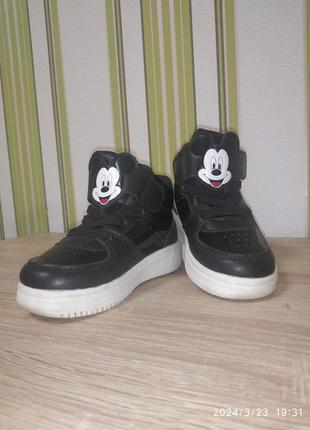 Хайтопы (кеды кроссовки) h&m disney микки маус