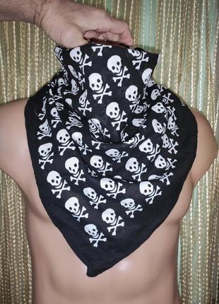 Стильная катон фирменная маска платок шарф nicki шарф шейные платки череп.