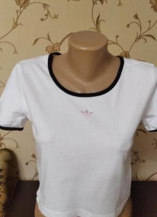 Фиутболка кроп оверсайз