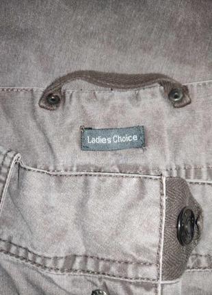 Кюлоти , бріджі сіро- коричневі "ladies cheice" , m3 фото